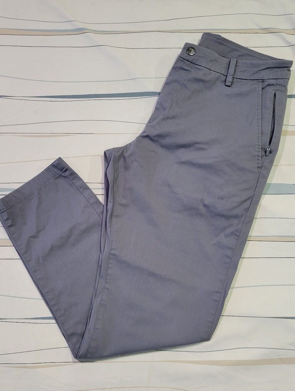 Bird Dogs Pants Mens Size 32x30 Gray Straight Leg Performance Boomstick Stretch